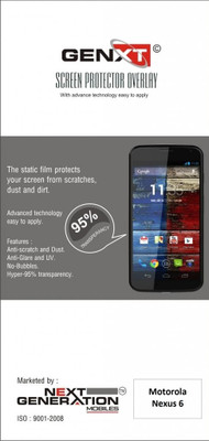 72% OFF on Genxt GXCHN6 Clear HD Screen Guard for Motorola Nexus 6 72% OFF on Genxt GXCHN6 Clear HD Screen Guard for Motorola Nexus 6