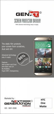 70% OFF on Genxt GXMTHTCO1 Matte Screen Guard for HTC One 802D