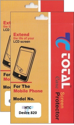 60% OFF on Total Care BM820 Pack of 2 Matte Screen Guard for HTC Desire 820