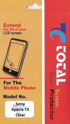 25% OFF on Total Care TCSNT3 Clear Screen Guard for Sony Xperia T3