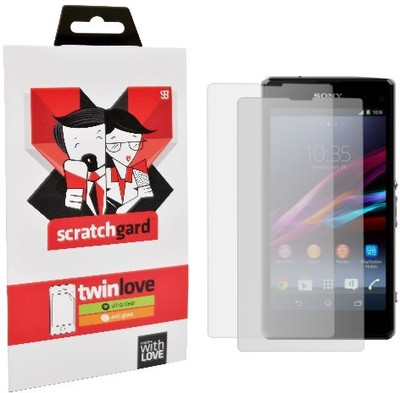 Scratchgard Original Twin Pack - SXD5503 Screen Guard for Sony Xperia Z1 Compact D5503