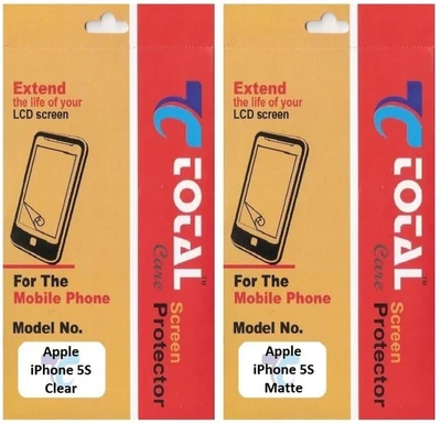 55% OFF on Total Care AP5S Clear & Matte Combo Screen Guard for Apple iPhone 5S 55% OFF on Total Care AP5S Clear & Matte Combo Screen Guard for Apple iPhone 5S