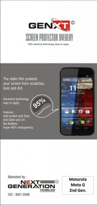72% OFF on Genxt GXUCMG2 Ultra Clear Screen Guard for Moto G (2nd Gen.) 72% OFF on Genxt GXUCMG2 Ultra Clear Screen Guard for Moto G (2nd Gen.)