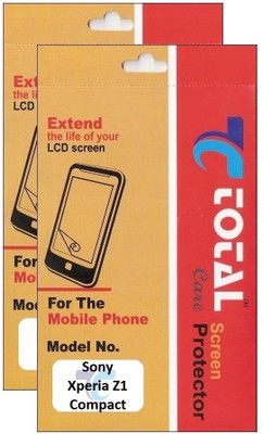 60% OFF on Total Care TC2Z1C Pack of 2 Clear Screen Guard for Sony Xperia Z1 Compact