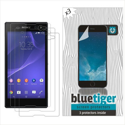 65% OFF on Blue Tiger Original HD Clear x 3 (D2502) Screen Guard for Sony Xperia C3 Dual D2502