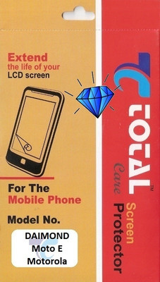 44% OFF on Total Care TCDMTE Daimond Finish Screen Guard for Motorola Moto E
