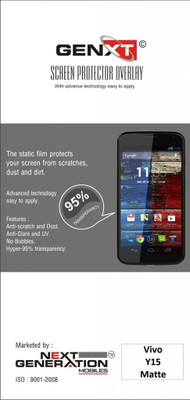 69% OFF on Genxt GMVY15 Matte Screen Guard for Vivo Y15 69% OFF on Genxt GMVY15 Matte Screen Guard for Vivo Y15