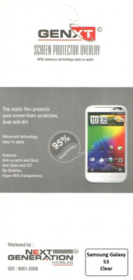 64% OFF on Genxt SM-S3 Screen Guard for Samsung Galaxy S3 9300 64% OFF on Genxt SM-S3 Screen Guard for Samsung Galaxy S3 9300