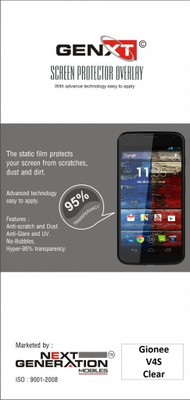 67% OFF on Genxt GGV4S Clear Screen Guard for Gionee V4S