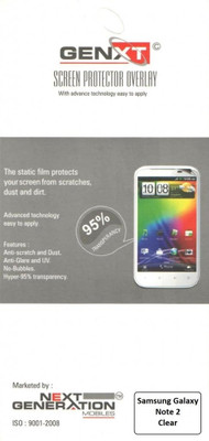 74% OFF on Genxt SM-7100 Screen Guard for Samsung Galaxy Note 2 7100 74% OFF on Genxt SM-7100 Screen Guard for Samsung Galaxy Note 2 7100