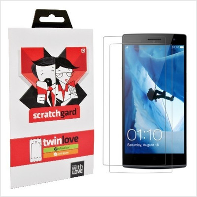 Scratchgard Original Twin PackI29 Screen Guard for Oppo Find 7 QHD (X9076) Scratchgard Original Twin PackI29 Screen Guard for Oppo Find 7 QHD (X9076)