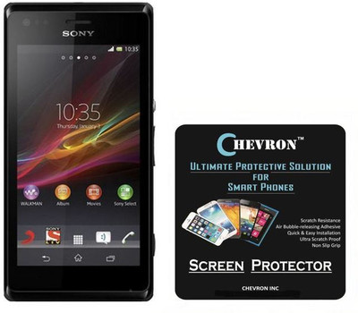 20% OFF on Chevron B231 Ulta Clear Screen Guard for Sony Xperia M, Sony Xperia M Dual