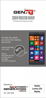 72% OFF on Genxt GXMTNK525 Matte Screen Guard for Nokia Lumia 525