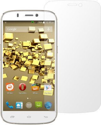 57% OFF on CaseTech Tscr1046 Mirror Screen Guard for Micromax A300 Canvas Gold