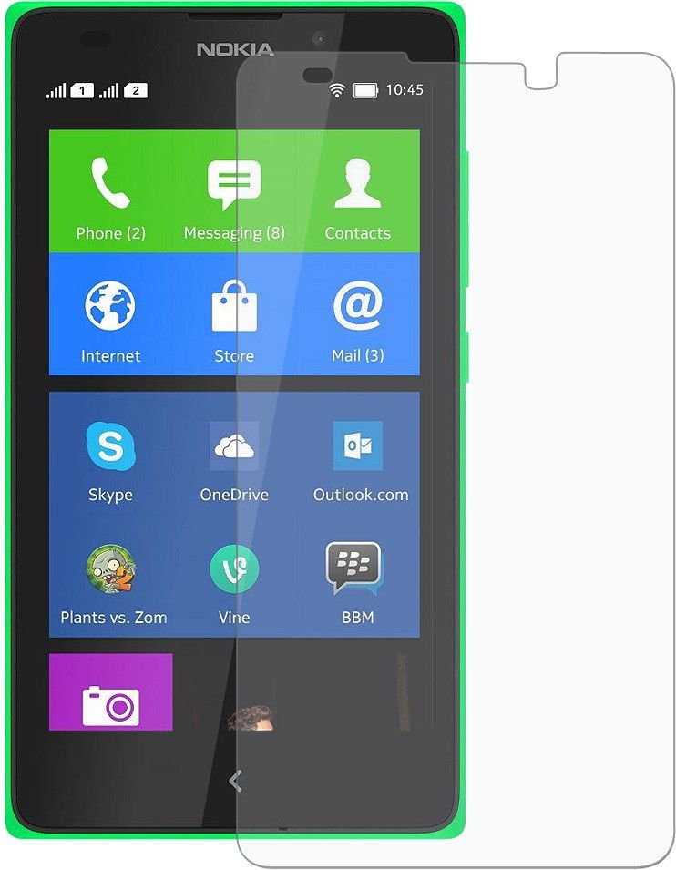 60% OFF on 2010kharido AE12042 Mirror Screen Guard for Nokia XL