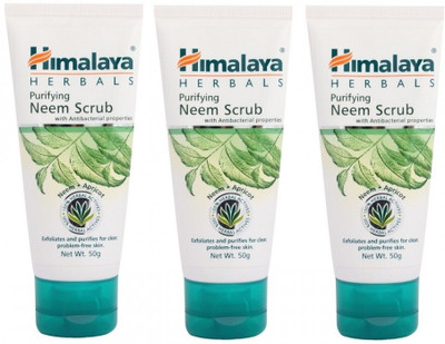 4% OFF on Himalaya Purifying Neem Scrub (Pack of 3) Scrub 4% OFF on Himalaya Purifying Neem Scrub (Pack of 3) Scrub