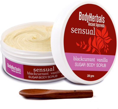 BodyHerbals Blackcurrant Vanilla Sugar Body Scrub BodyHerbals Blackcurrant Vanilla Sugar Body Scrub