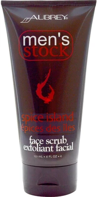Aubrey Organics Men's Facial Exfoliant Spice Island Scrub Aubrey Organics Men's Facial Exfoliant Spice Island Scrub