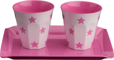 33% OFF on Superware Drink -Star Pink Bowl Tray Serving Set 33% OFF on Superware Drink -Star Pink Bowl Tray Serving Set