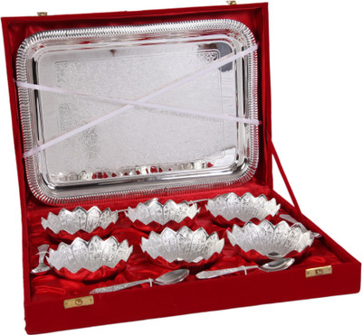 33% OFF on RajLaxmi Bowl Spoon Plate Ladle Serving Set