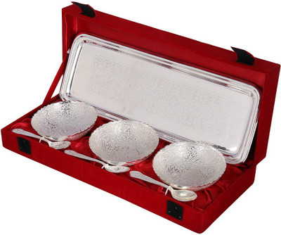 58% OFF on Rajrang Bowl Tray Serving Set 58% OFF on Rajrang Bowl Tray Serving Set