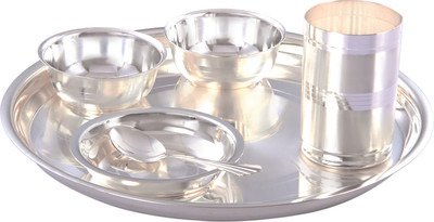 9% OFF on Ojas Bowl Spoon Plate Ladle Serving Set