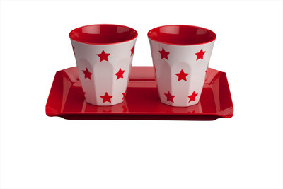 33% OFF on Superware Drink -Star Red Bowl Tray Serving Set 33% OFF on Superware Drink -Star Red Bowl Tray Serving Set