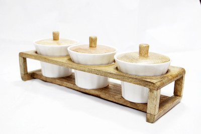 48% OFF on Cosmosgalaxy Wooden Bowl Tray Serving Set 48% OFF on Cosmosgalaxy Wooden Bowl Tray Serving Set