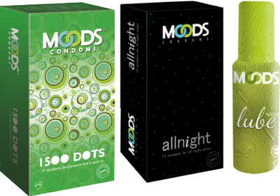 14% OFF on Moods 1500 Dots & Allnight Combo with Lube 14% OFF on Moods 1500 Dots & Allnight Combo with Lube