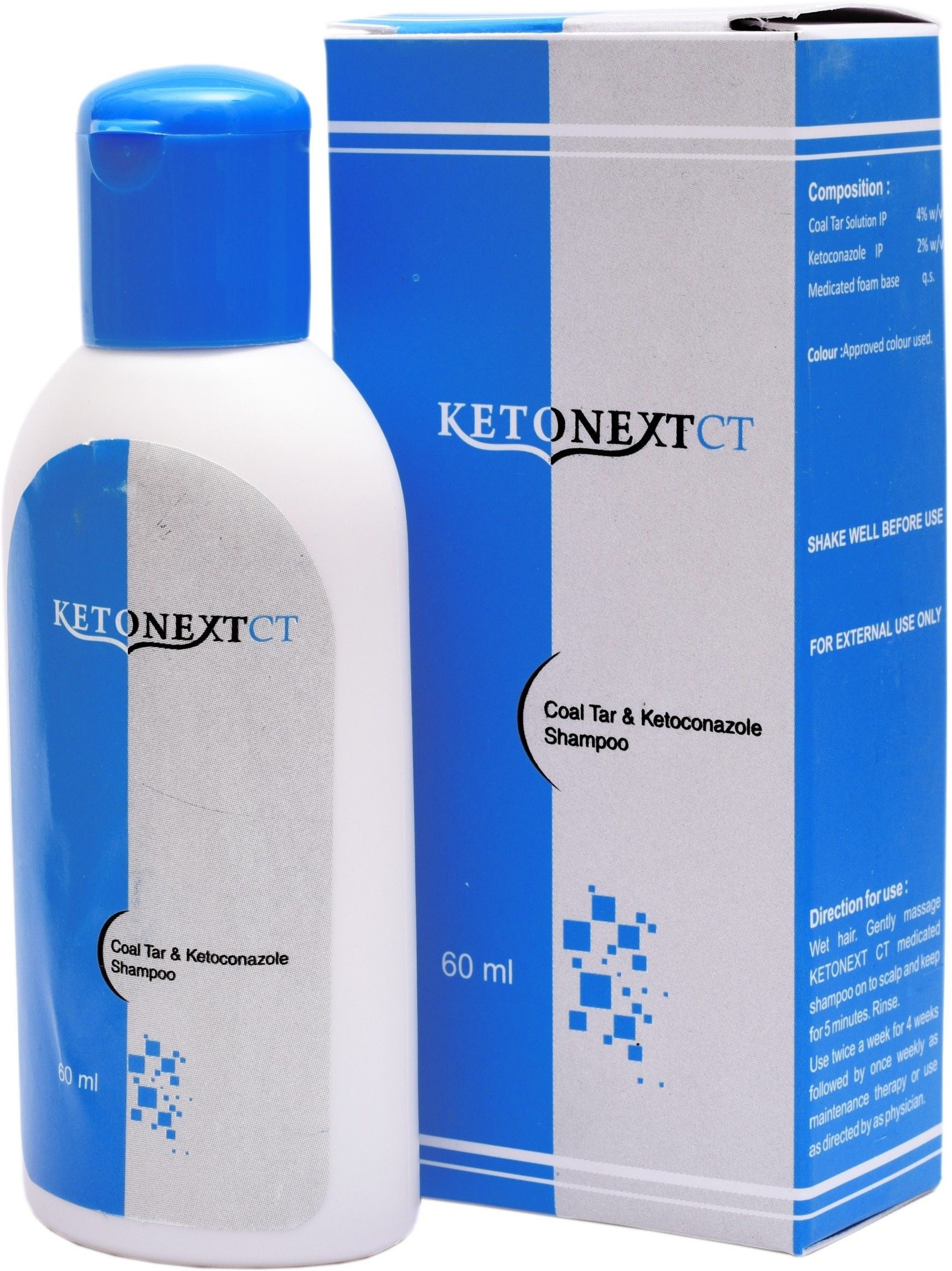 Ketonext Coal Tar and Ketoconazole Shampoo Price in India, Buy