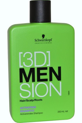 1% OFF on Schwarzkopf 3D Men Sion Activating Shampoo 1% OFF on Schwarzkopf 3D Men Sion Activating Shampoo