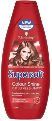 50% OFF on Schwarzkopf Supersoft Colour Shine Red Berries Shampoo 50% OFF on Schwarzkopf Supersoft Colour Shine Red Berries Shampoo