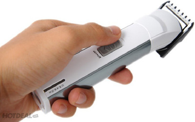 Kemei Electric Hair And Beard KM 2599 Trimmer For Men (white) 