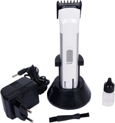 Kemei Electric Hair And Beard KM 2599 Trimmer For Men (white) 