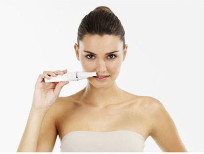 Braun Silk-epil Series 9 9558 Epilator for Women (White/Blue) 
