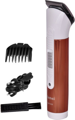 Kemei Professional Hair Clipper KM 029 Trimmer For Men (Brown) 
