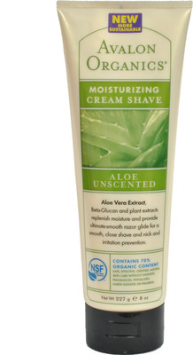 50% OFF on Avalon Organics Aloe Unscented Moisturizing Cream Shave 227 g