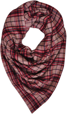 60% OFF on Elabore Cashmere Checkered Women's Shawl