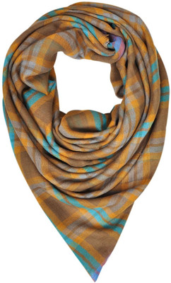 73% OFF on Elabore Wool Checkered Women's Shawl