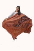 79% OFF on Unnati Wool Printed Women's Shawl