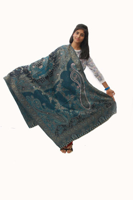66% OFF on Unnati Wool Printed Women's Shawl