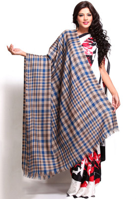 8% OFF on Aapno Rajasthan Pashmina Checkered Women's Shawl 8% OFF on Aapno Rajasthan Pashmina Checkered Women's Shawl