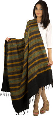 Rama Acrylic Self Design Women's Shawl