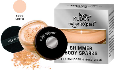 Kudos Color Expert Shimmer Body Sparks For Smudged & Bold Lines Natural SBSP701 Kudos Color Expert Shimmer Body Sparks For Smudged & Bold Lines Natural SBSP701