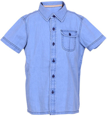 50% OFF on Ello Boy's Solid Casual Shirt
