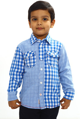 55% OFF on Bio Kid Boy's Checkered Casual Shirt