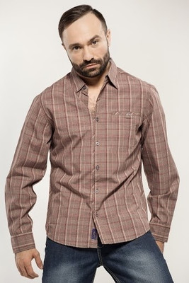 50% OFF on Mavango Men's Checkered Casual, Festive, Party Shirt