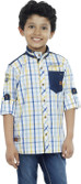 30% OFF on OKS Boys Boy's Checkered Casual Shirt