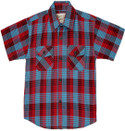 Overdrive Boy's Checkered Casual Shirt Overdrive Boy's Checkered Casual Shirt