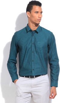 Arrow New York Men's Checkered Formal Shirt